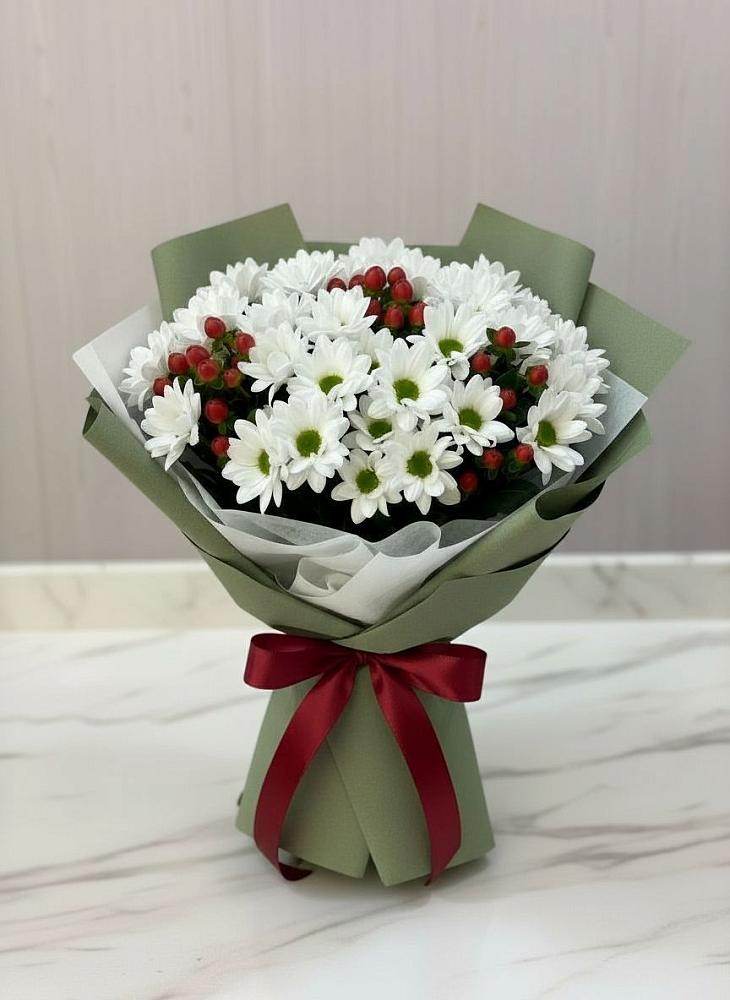 Букет цветов из: Хризантемы в Костомукше