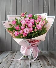 Букет Розовый кустик в Костомукше