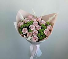 Букет цветов из:  Розы и Хризантемы в Костомукше