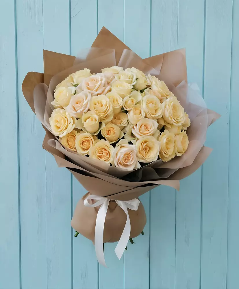 Букет Кремовое облако в Костомукше