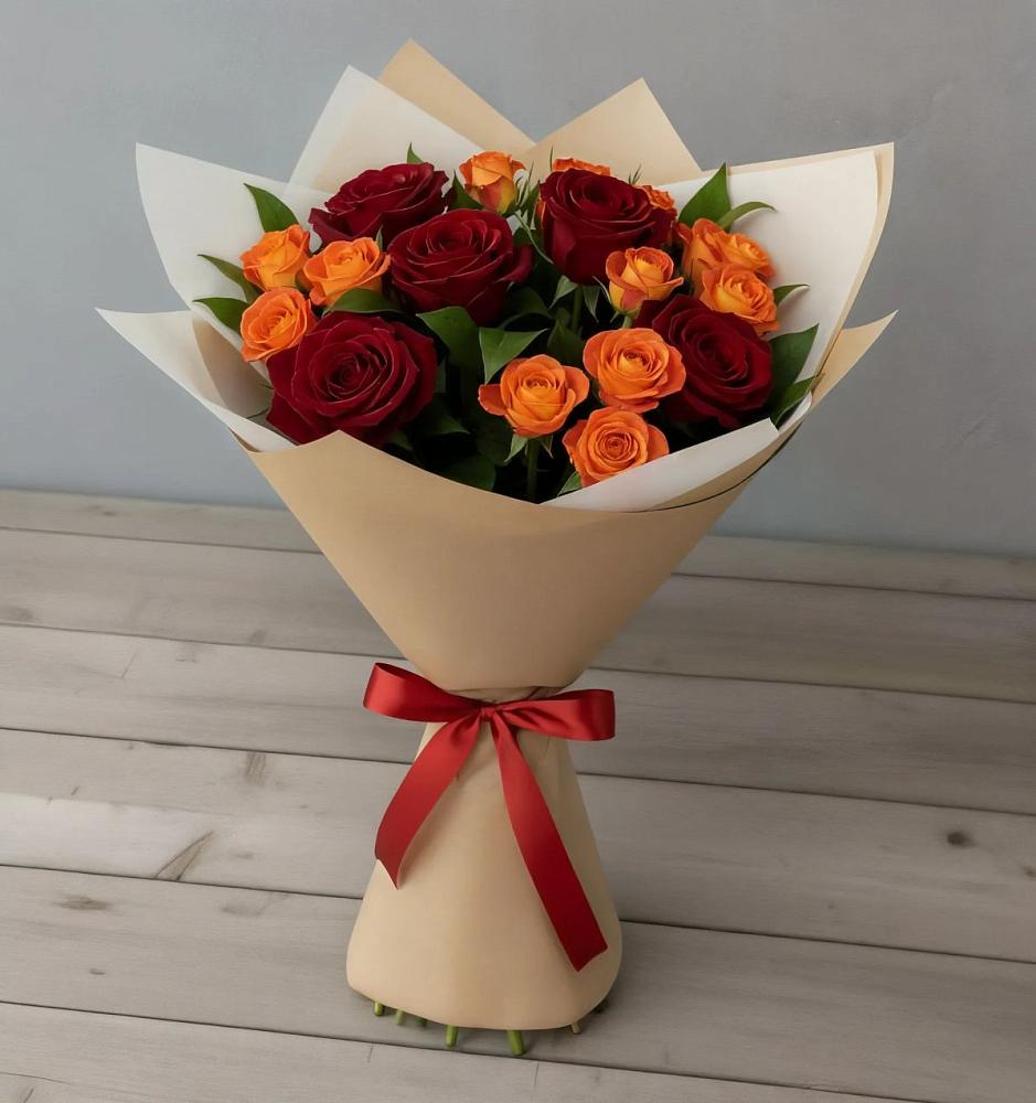 Букет Любовь и восторг в Костомукше